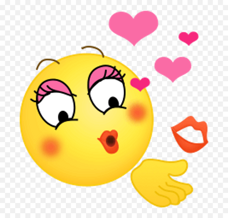 Kiss Emoji Clipart - Png Download Full Size Clipart Happy,Kiss Emoji