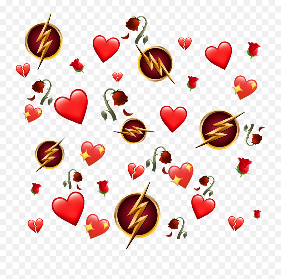 Flash Emoji Flashemoji Red Sticker - Girly,Flash Emoji