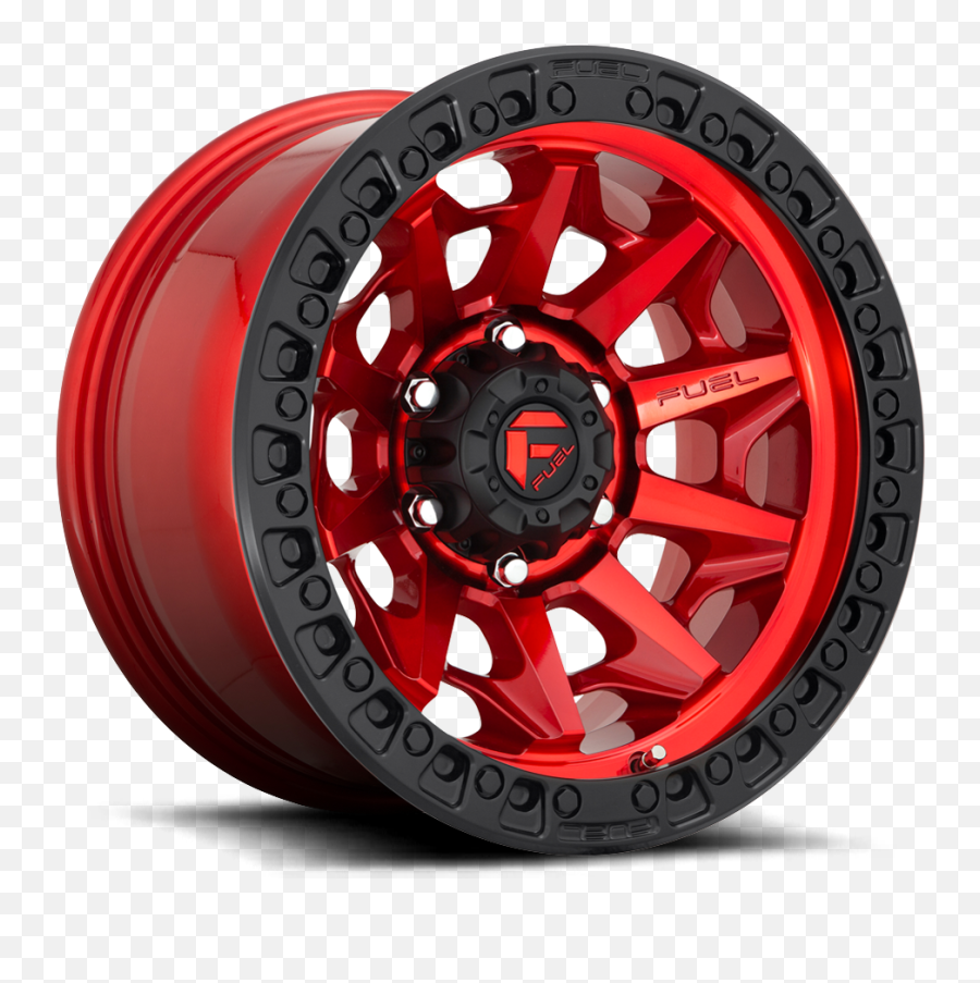 Fuel Offroad Throttle D513 - Fuel Covert Red Emoji,Work Emotion Kiwami 18x9.5