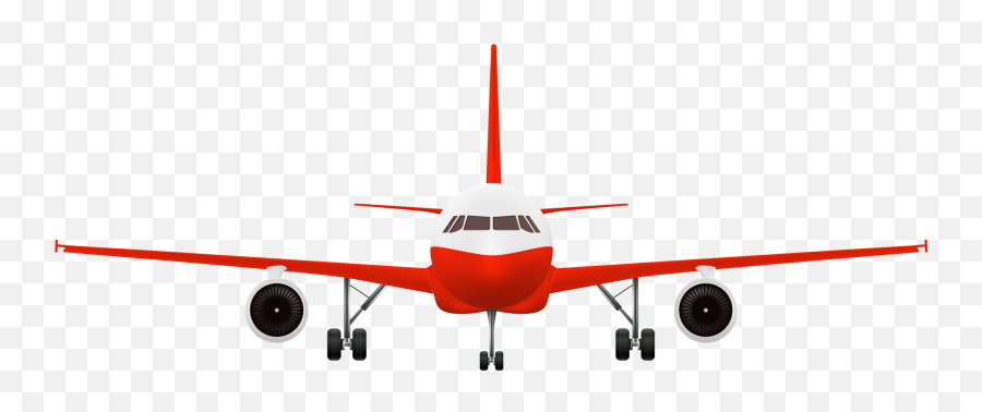 Download Hd Download - Front View Of Aeroplane Png Emoji,Paper Airplane Emoji