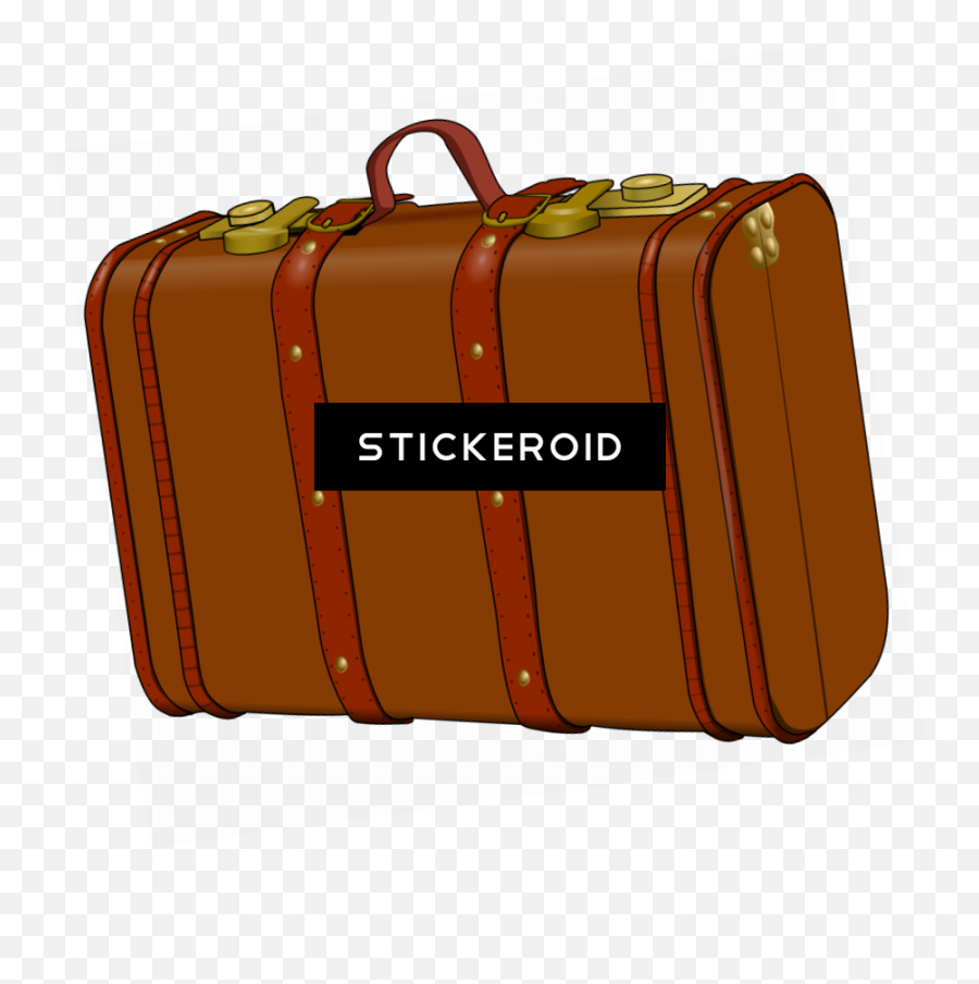 Suitcase Clip Art - Explore Life Old Suitcase Vacation Tee Solid Emoji,Briefcase Emoji
