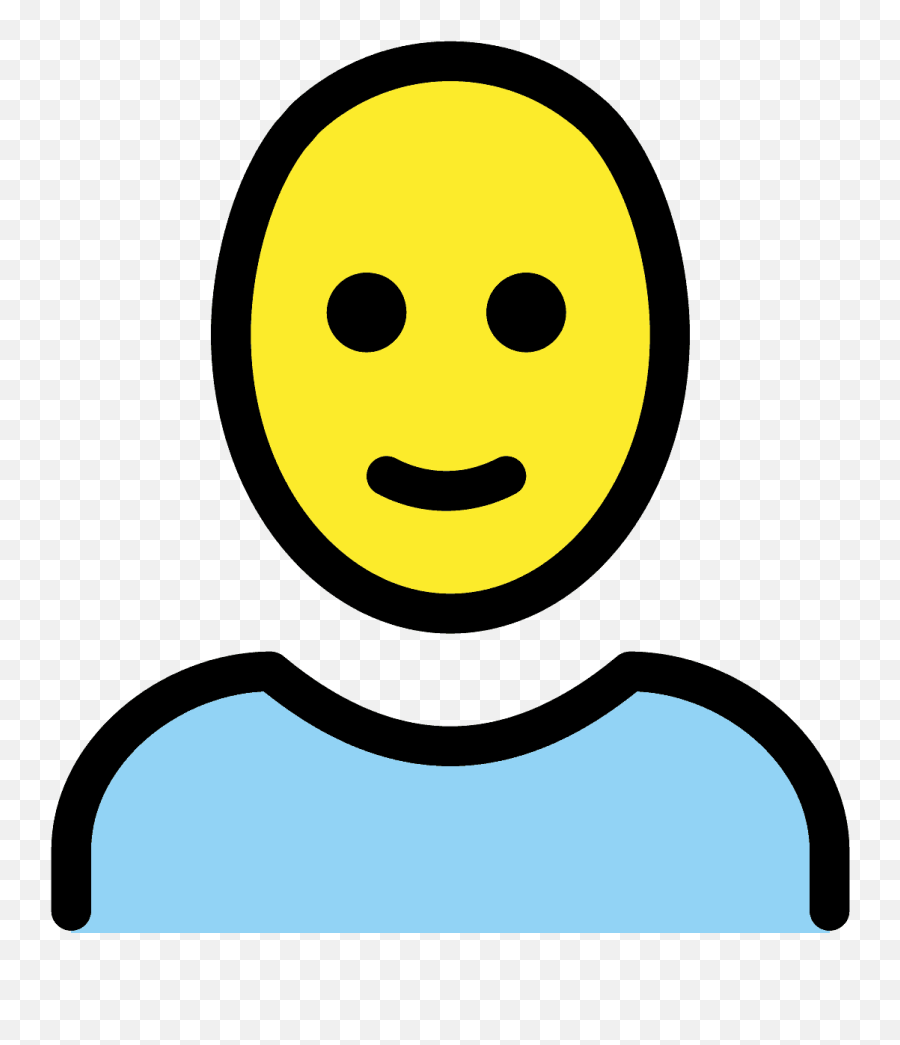 Bald Emoji Clipart - Openmoji,Bald Emoji