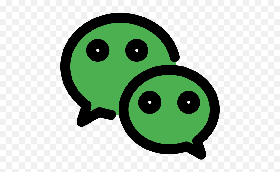 Wechat - Free Social Media Icons Dot Emoji,Emoticon Wechat Free Download