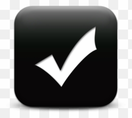 White Heavy Check Mark Text Symbol Fitriniu0027s Wallpaper - Tick Logo On Black Emoji,Blue Tick Mark Emoji