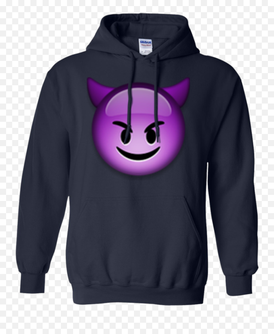 Emoji - Hershey Bears Clothing Buy,Purple Emoticon With Horns