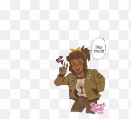 Sticker By - Fictional Character Emoji,Daddy Daughter Emoji Outfit