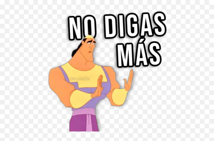 Kronk Stickers For Whatsapp - Licencia Para Robar Stickers Kronk Emoji,Emojis De Lo Siento