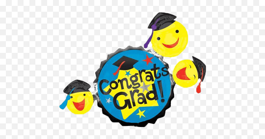 Ballon Clipart Graduation Ballon - Happy Emoji,Happy Graduation Emoticon