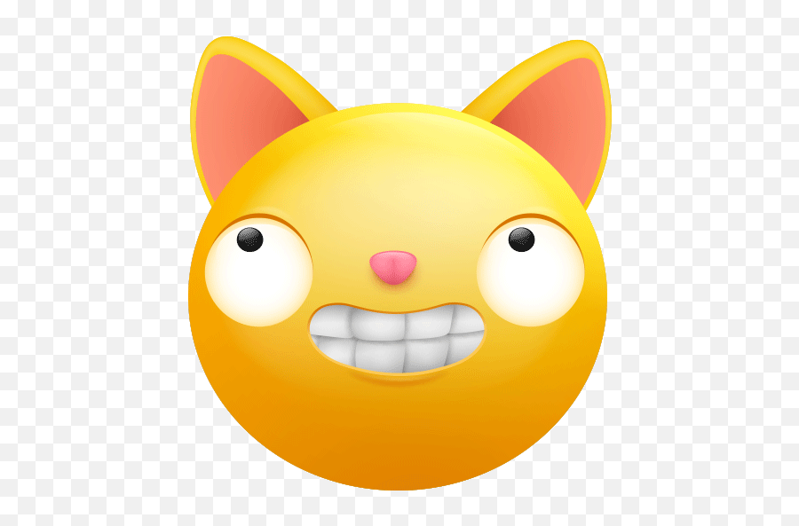 Cute Cat Stickers For Whatsapp And - Bushwaka Emoji,Cute Happy Cat Emoticon