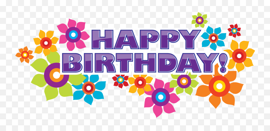 20 - Happy Birthday Flower Clipart Emoji,Birthday Emojis Ascii