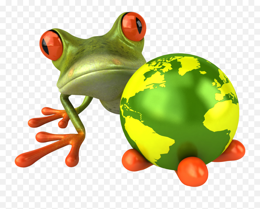 Frog Png High Quality Image - Orange Green Frog Emoji,What Is The Coffee With Frog Emoji