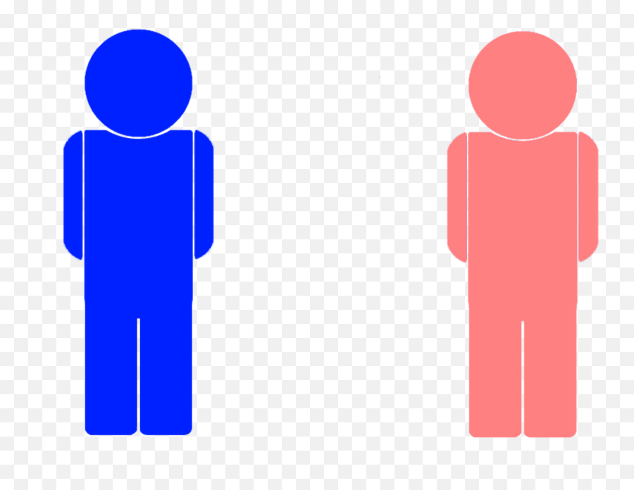 Man And Woman Symbol Clipart - Man Women Symbol Transparent Emoji,Girl Symbol Emoji