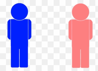 Man And Woman Symbol Clipart - Man Women Symbol Transparent Emoji,Girl Symbol Emoji