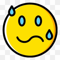 Confused Emoji Vector Svg Icon - Happy,Perplexed Emoji
