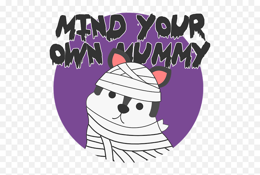 Halloween Dogmoji Stickers By Adam Wilkie - Fictional Character Emoji,The Mummy In Emojis