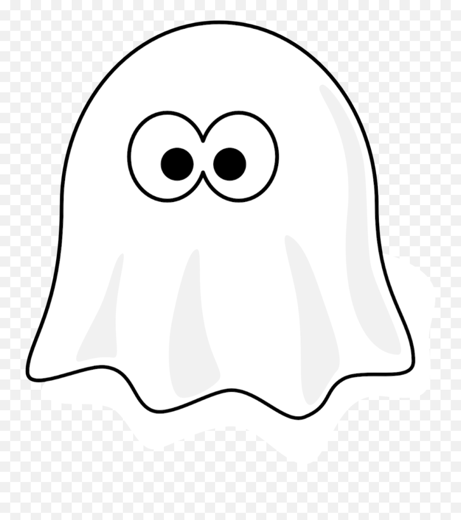 Monster Coloring Pages Halloween Ghosts - Halloween Ghost Clipart Black And White Emoji,Ghost Emoji Pumpkin