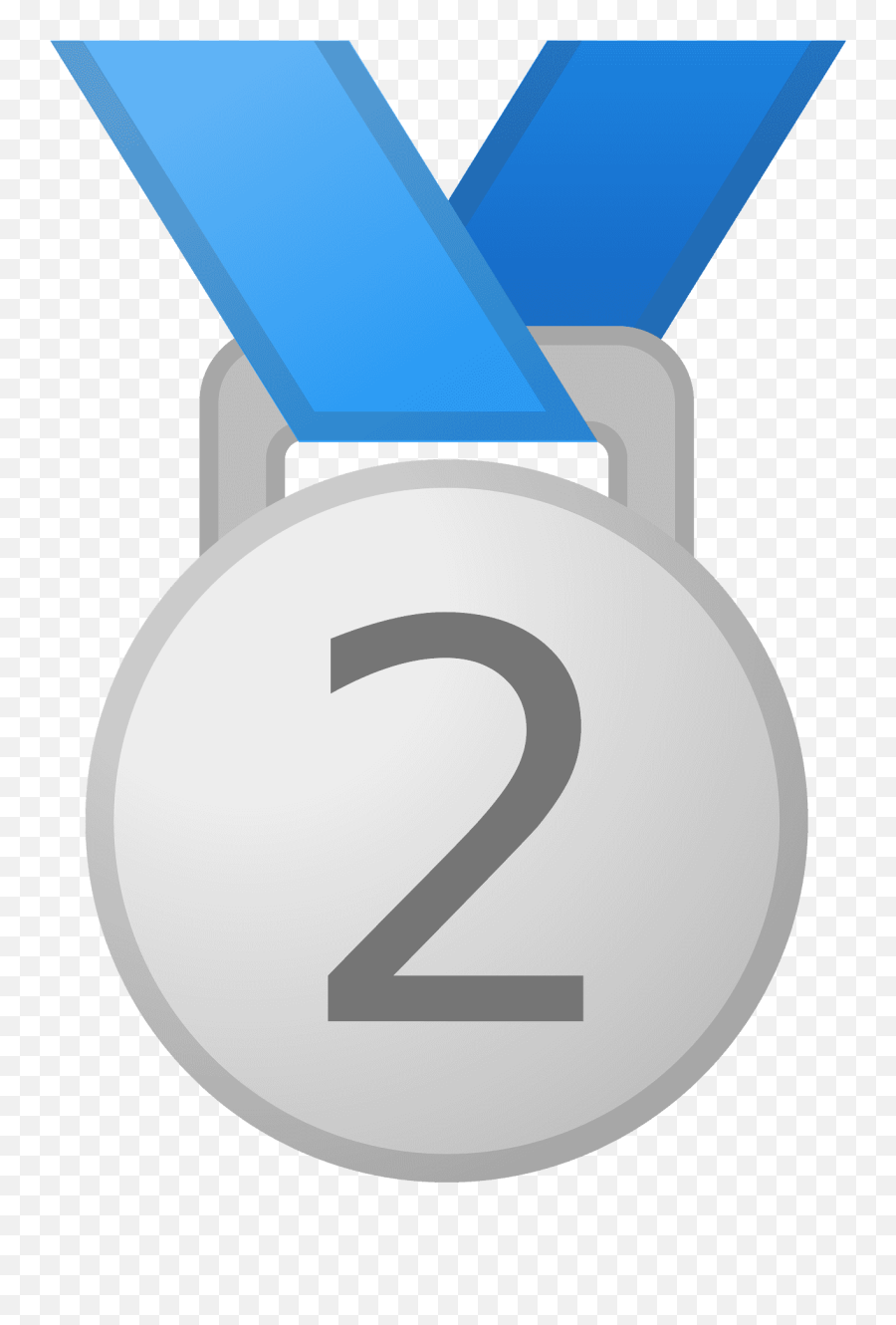 2nd Place Medal Emoji Meaning With - Silver Medal Emoji,Ribbon Emoji