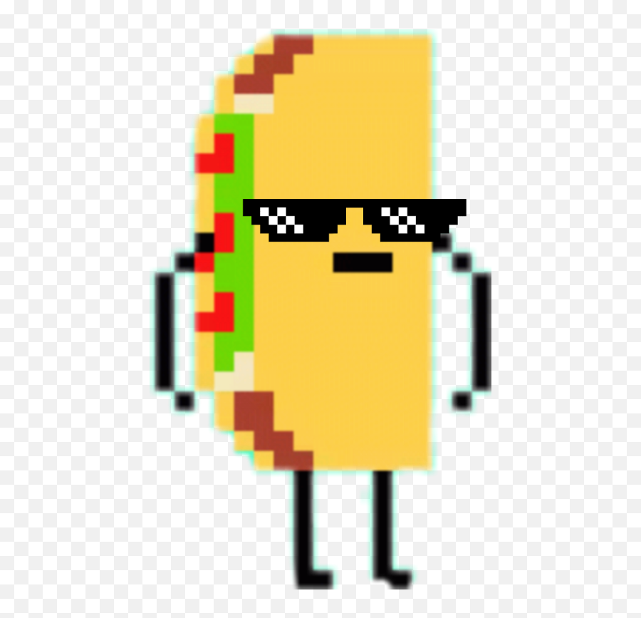 Download Taco Emoji Png - Taco Animated Pixel Art,Tacos Emoji