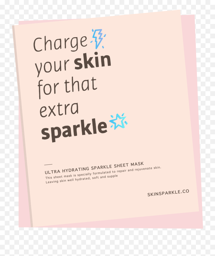 Ultra Hydrating Sparkle Sheet Mask - 1 Box 5pcs Dot Emoji,Sparkle Emoticon Transparant
