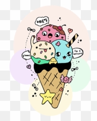 Throw Pillow For Sale - Cute Icecream Emoji,Kawaii Throwing Emoticon