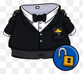 Classy Agent Suit - Cp Hat Club Penguin Emoji,Classy Emojis