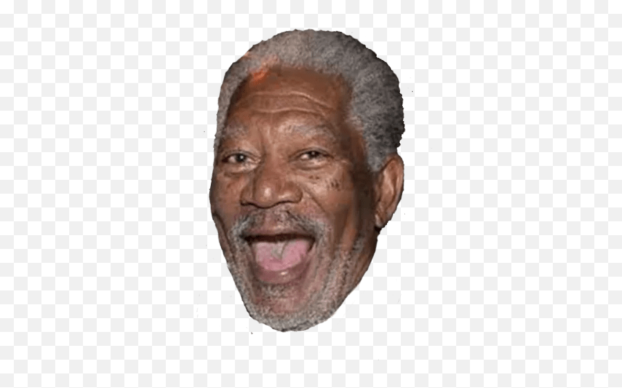 Morgan Freeman Stickers - Old Emoji,Morgan Freeman Emoji Transparent