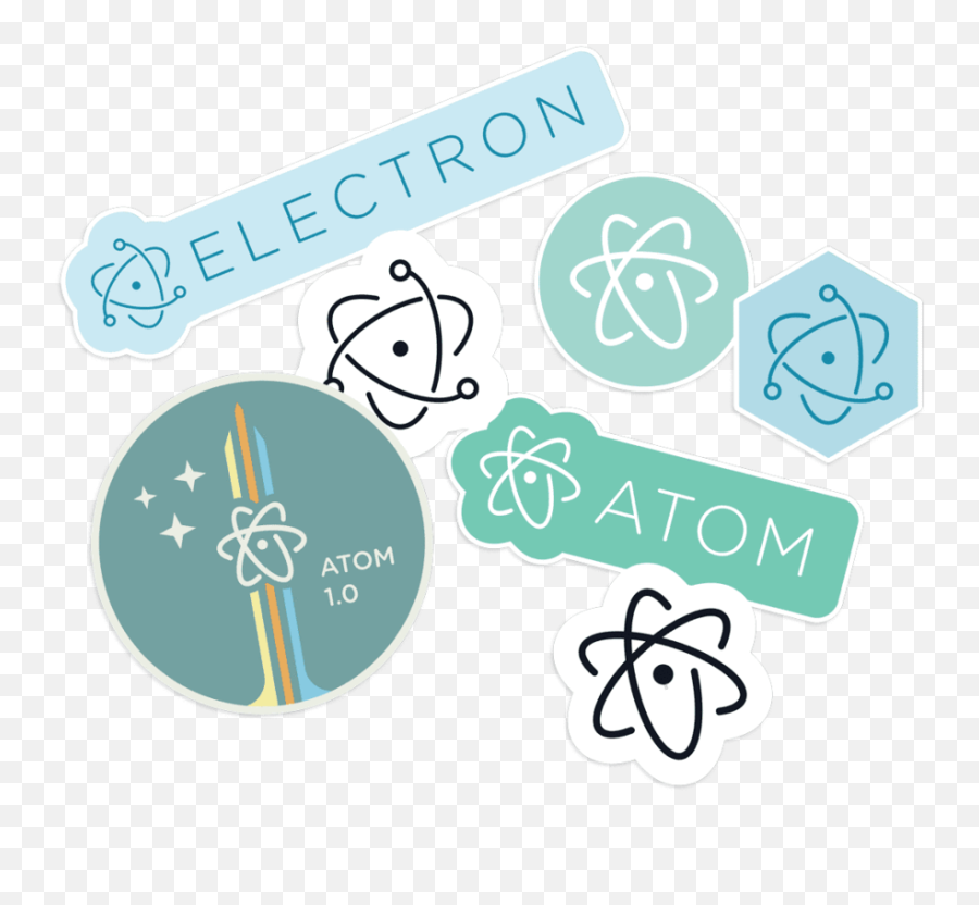 Atom Png - Atom Laptop Sticker 20978 Vippng Atom Io Sticker Emoji,Detective Emoji Samsung