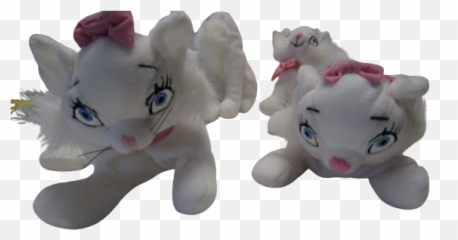 Plush Lot 4 White Cats Disney And 50 - Fictional Character Emoji,Chile Emoji Pillow