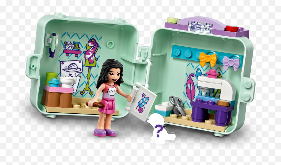 Emmau0027s Fashion Cube 41668 - Lego Friends Sets Legocom Lego 41668 Emoji,Guess The Emoji City Girl