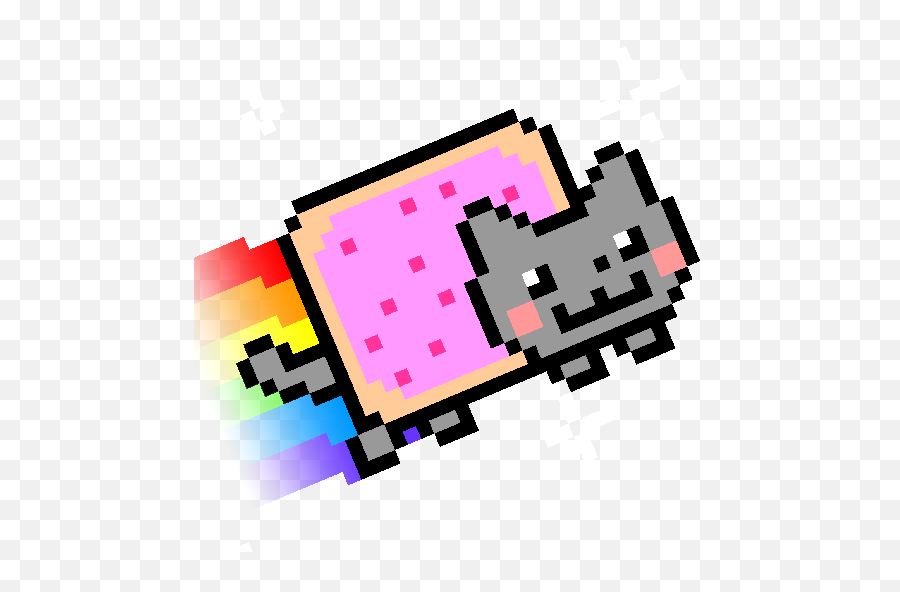 Nyan Cat - Nyan Cat Icon Png Emoji,Nyan Cat Emoji