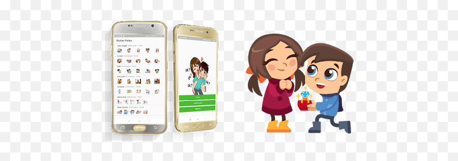 Love Romance Sticker For Whatsapp For Pc - Free Download Emoji,Ariana Grande Emoticons