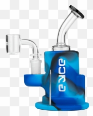 Eyce Spark Proteck Glass And Silicone Led Dab Rig Emoji,Wax Dab Emoji