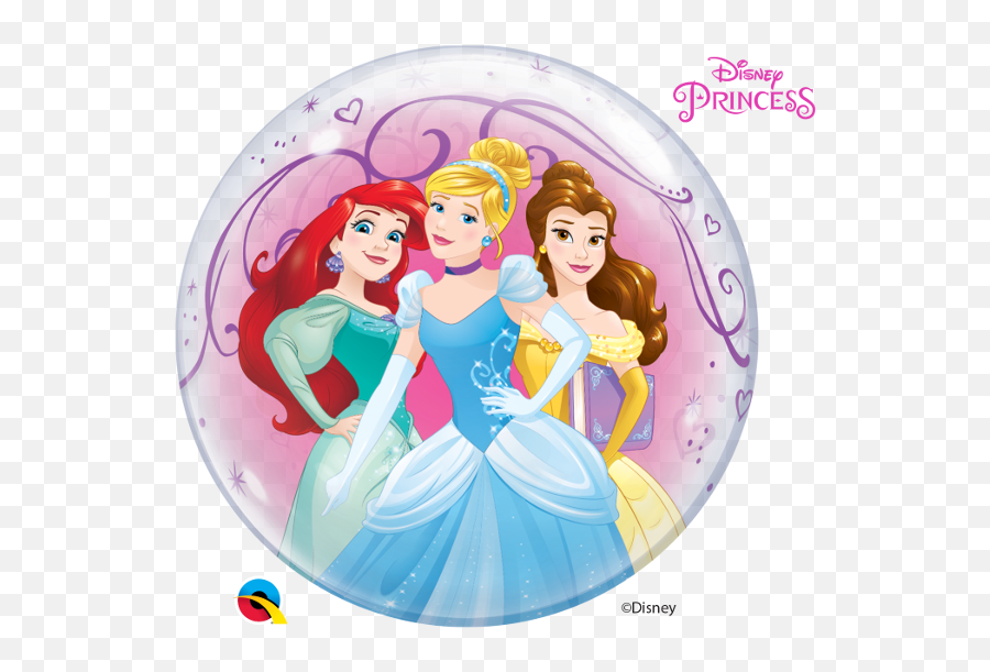 Disney Princess Bubbles Balloon - Princesas Disney En Circulo Emoji,Sleeping Beauty Emoji