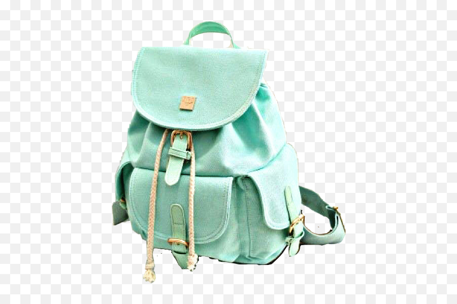 Green Mint Backpack Sticker - Green School Bags For Girls Emoji,Emoji Backpack Set