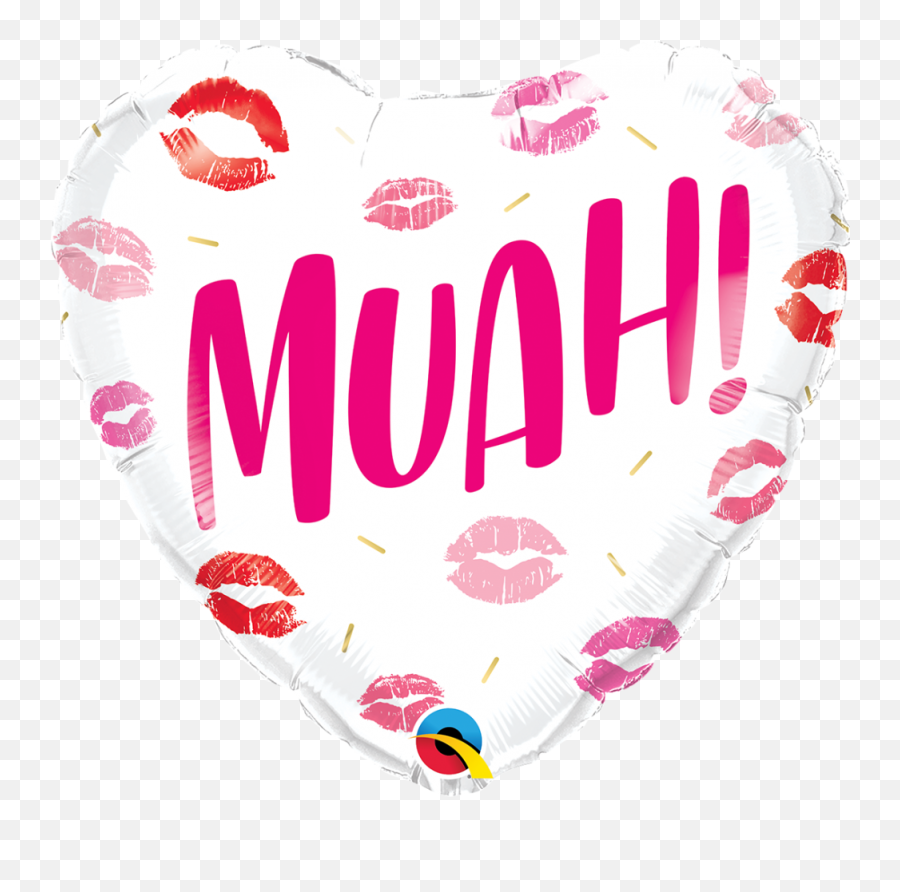 Ballon Coeur Muah - Day Emoji,Muah Emoji
