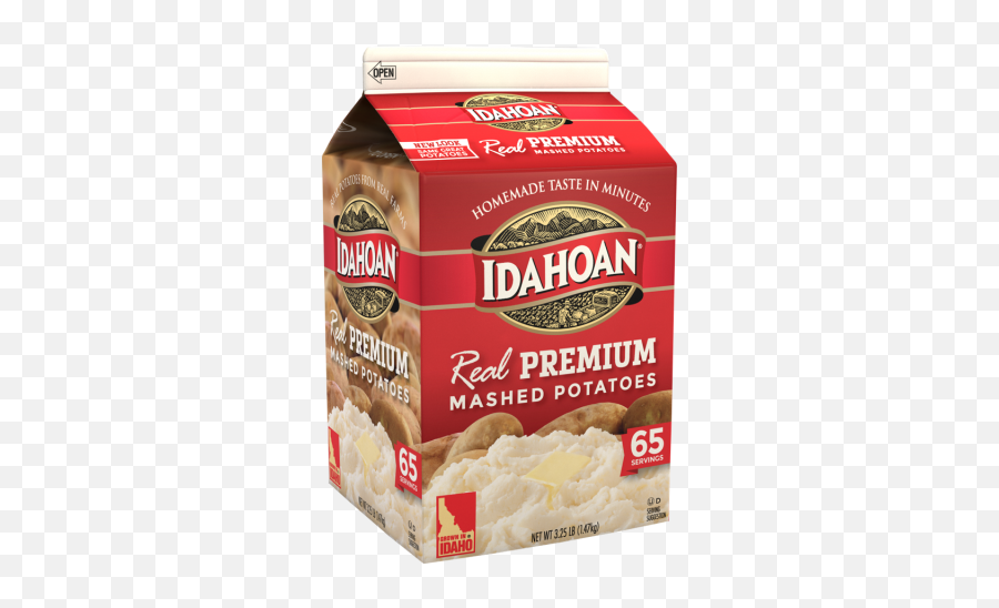 Real Premium Mashed Potatoes Club Pack - Idahoan Mashed Emoji,Emoticons Peeling Potatoes