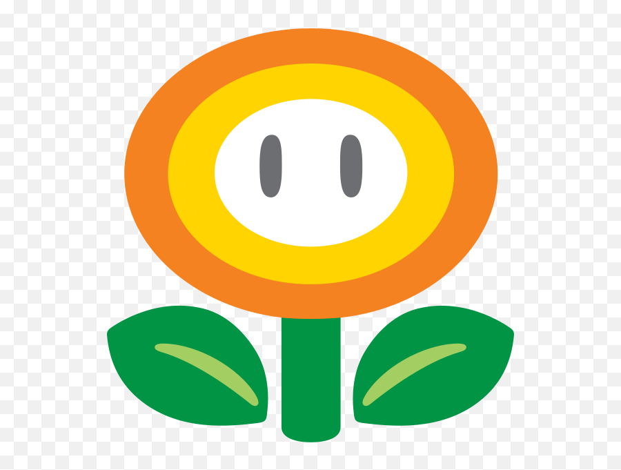 File Artwork Fire Flower Simple Svg Super Mario Wiki - Mario Emoji,Emoticon For Fire