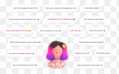 Dunzodesign Revamping Dunzou0027s Order Tracking Experience Emoji,Raining Heart Emoji