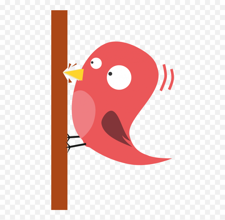 Vinilo Pared Pájaro Carpintero - Woodpecker Clipart Full Emoji,Woodpecker Emojis