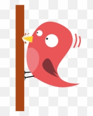 Vinilo Pared Pájaro Carpintero - Woodpecker Clipart Full Emoji,Woodpecker Emojis