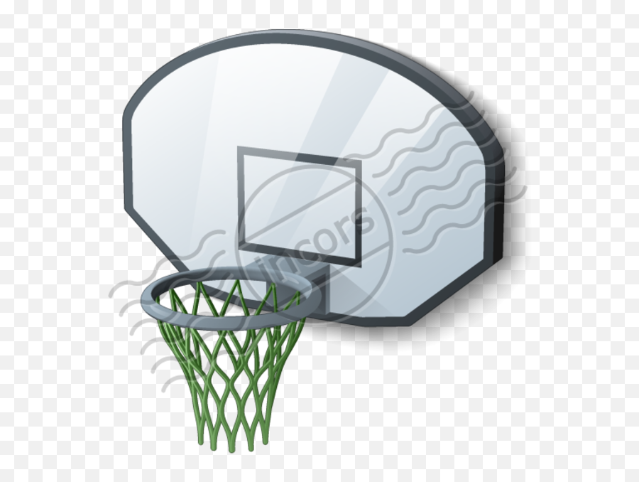 Goal Clipart Basket Ball Goal Basket Ball Transparent Free - Backboard Emoji,Hoop Emoji