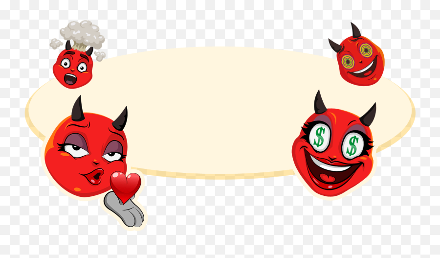 Badmoji - Happy Emoji,Devil Emoji Pillows