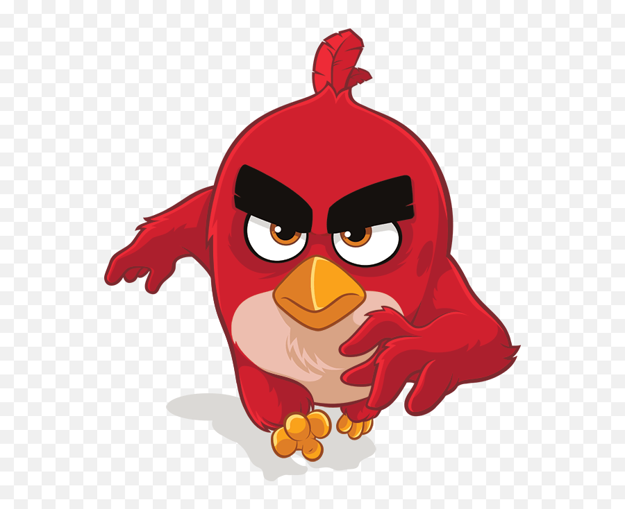 Download Hd Angry Birds - Angry Birds Movie Red X Stella Angry Bird Running Transperent Emoji,Red Angry Emoji