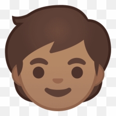 Peau Légèrement Mate Enfant Image Clipart Téléchargement - Happy Emoji,Mate Emoji
