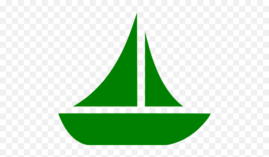 Green Boat 10 Icon - Green Boat Clipart Emoji,Boat Emoticon