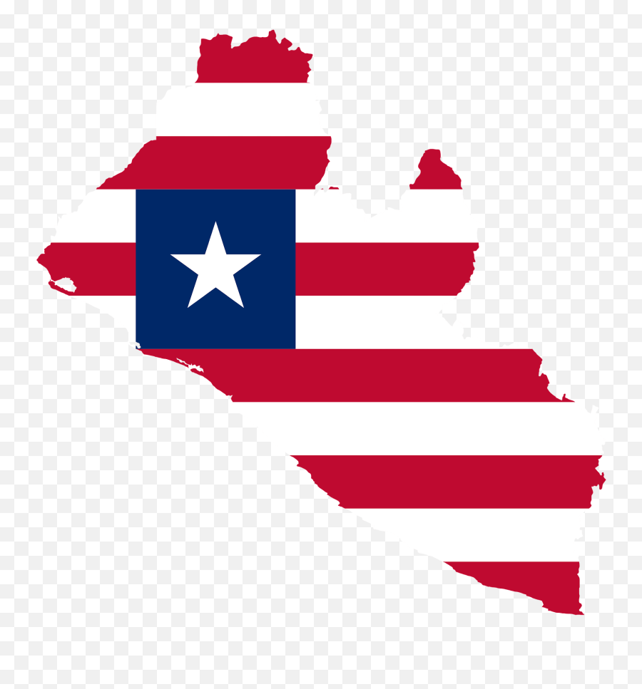 Liberia Flag Map Clipart Free Download Transparent Png - Liberia Independence Day 2019 Emoji,Colombia Flag Emoji
