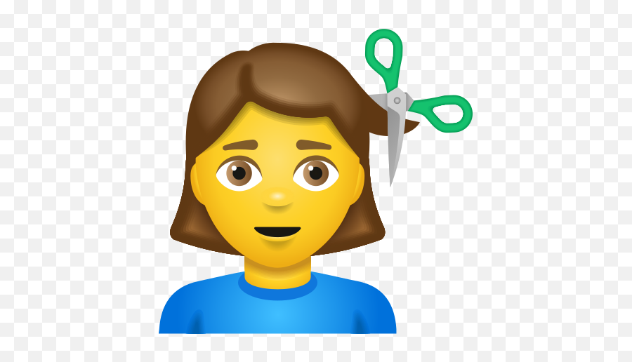 Woman Getting Haircut Icon - Happy Emoji,Hair Cut Emoji