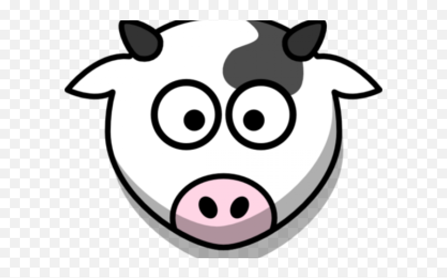 Head Clipart Cowu0027s - Cartoon Cow Face Png Download Full Cartoon Cow Face Emoji,Cow Face Emoji