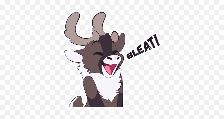 Furry Telegram Stickers - Pulexart Cute Deer Furry Emoji,Horn Store Emoji