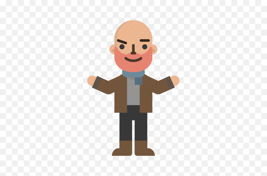 Avatar Character Emoji Fashion Man - Bold Character,Man Emojis